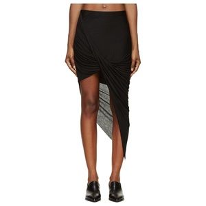 Helmut Lang Kinetic Jersey skirt sz P